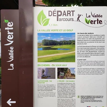 公寓 Duplex Autonome Cosy A Paris Cdg 鲁瓦西昂法兰西