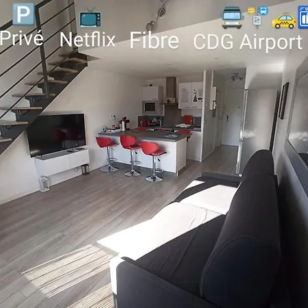 Apartman Duplex Autonome Cosy A Paris Cdg